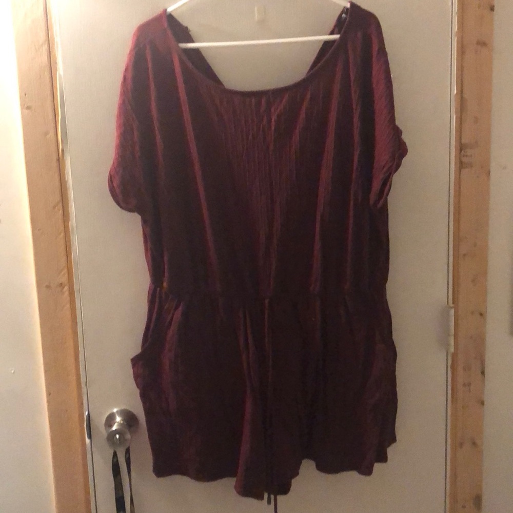 Red romper